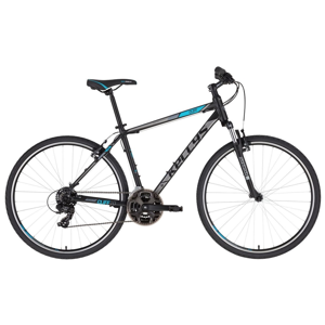 Pánsky crossový bicykel KELLYS CLIFF 10 28" - model 2020 Black Blue - S (17'') - Záruka 10 rokov
