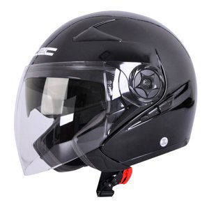 Moto prilba W-TEC Neikko Black Shine - XL (61-62)