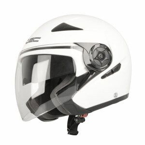 Moto prilba W-TEC Neikko White Shine - XL (61-62)