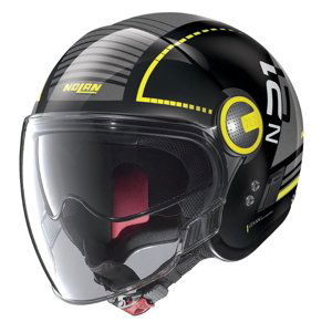 Moto prilba Nolan N21 Visor Runabout Metal Black-Yellow - S (53-54) - Záruka 5 rokov