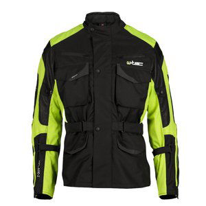 Moto bunda W-TEC Nerva zelená - 3XL