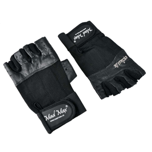 Fitness rukavice Mad Max Clasic Exclusive čierna - M