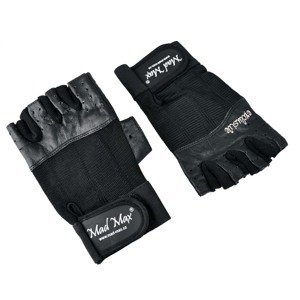 Fitness rukavice Mad Max Clasic Exclusive čierna - XXL