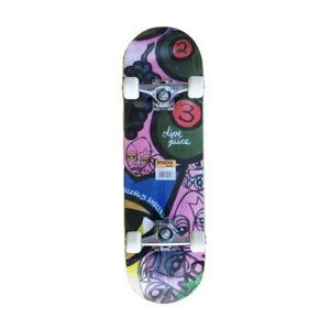 Skateboard Spartan Circle Star Olive Juice Abstract