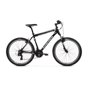 Horský bicykel Kross Hexagon 26" - model 2021 čierna/biela/grafitová - S (17'') - Záruka 10 rokov