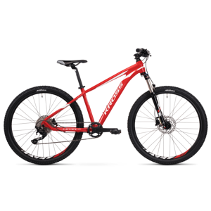 Juniorský bicykel Kross Level JR TE 24" - model 2020 červeno-biela - 13" - Záruka 10 rokov