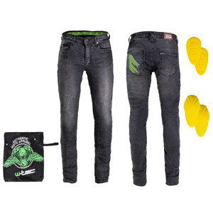 Pánske moto jeansy W-TEC Leonard čierna - L