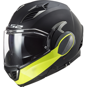 Výklopná moto prilba LS2 FF900 Valiant II Hammer P/J Black H-V Yellow - 3XL (65-66) - Záruka 5 rokov