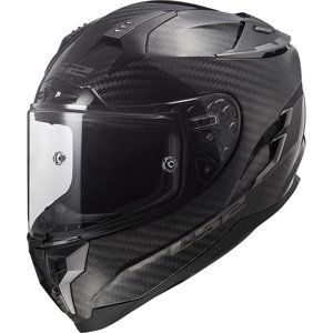 Moto prilba LS2 FF327 Challenger C Carbon Solid Black - S (55-56)