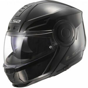 Výklopná moto prilba LS2 FF902 Scope Solid Gloss Black - S (55-56)