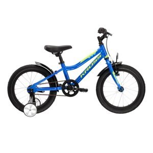 Detský bicykel Kross Racer 4.0 16" - model 2020 limetka/modrá