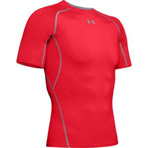 Pánske kompresné tričko Under Armour HG Armour SS Red - XL