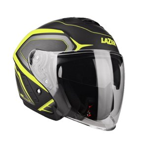 Moto prilba Lazer Tango Hexa Black-Yellow-Matt - S (55-56)