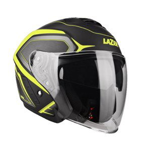 Moto prilba Lazer Tango Hexa Black-Yellow-Matt - L (59-60)