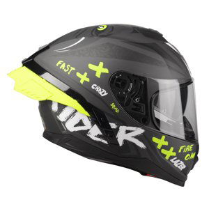 Moto prilba Lazer Rafale SR Ride Oni (Black-Grey-Yellow Fluo-Matt) - XXL (63-64)