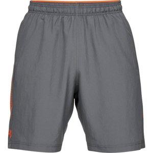 Pánske kraťasy Under Armour Woven Graphic Short Gray/Orange - M