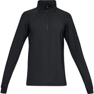 Pánska bežecká bunda Under Armour CG Reactor Run Half Zip v2 BLACK / BLACK / REFLECTIVE - M