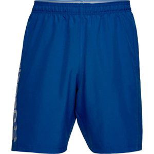 Pánske šortky Under Armour Woven Graphic Wordmark Short ROYAL / STEEL - L