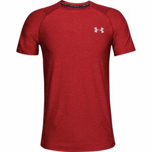 Pánske tričko Under Armour Raid 2.0 SS Left Chest Cordova - XXL