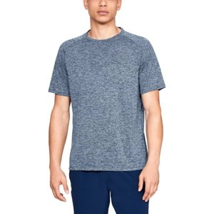 Pánske tričko Under Armour Tech SS Tee 2.0 Academy - XS