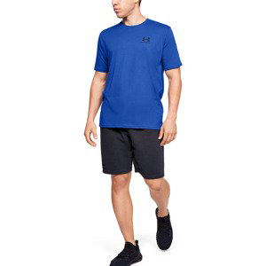 Pánske tričko Under Armour Sportstyle Left Chest SS Versa Blue - XL