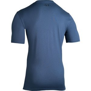 Pánske tričko Under Armour Sportstyle Left Chest SS Blue Ink - XL