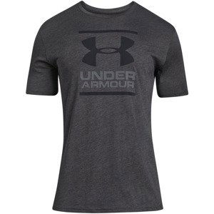 Pánske tričko Under Armour GL Foundation SS T Charcoal Medium Heather/Graphite/Black - XXL