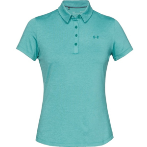 Dámske tričko s golierikom Under Armour Zinger Short Sleeve Polo Dust - XL