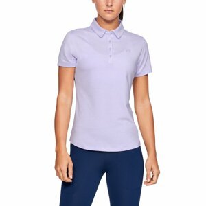 Dámske tričko s golierikom Under Armour Zinger Short Sleeve Polo Salt Purple - M