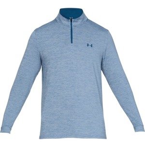 Pánske tričko s dlhým rukávom Under Armour Playoff 2.0 1/4 Zip Thunder - XL