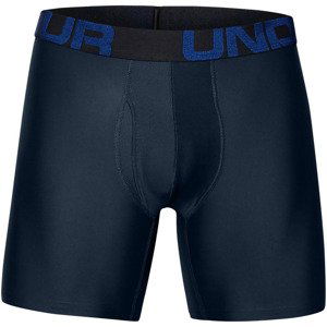 Pánske boxerky Under Armour Tech 6in 2 Pack Academy - M