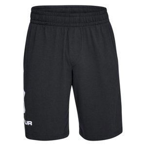 Pánske športové kraťasy Under Armour Sportstyle Cotton Graphic Short Black/White - M