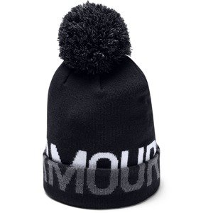 Dámska čiapka Under Armour Graphic Pom Beanie Black - OSFA