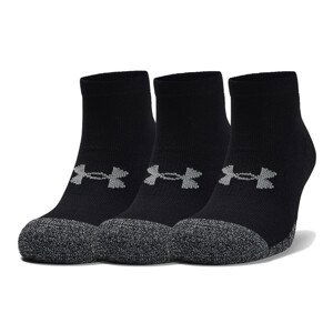 Unisex členkové ponožky Under Armour Heatgear Locut 3 páry Black - L (41-46)