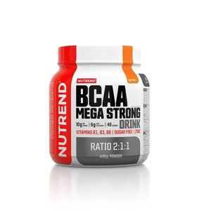 Aminokyseliny Nutrend BCAA Mega Strong Drink (2:1:1) 400g pomaranč