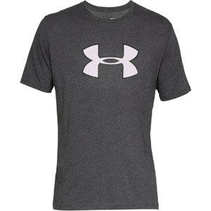 Pánske tričko Under Armour Big Logo SS Charcoal Medium Heather - S