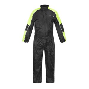 Moto pláštenka NOX/4SQUARE Safety čierna-fluo žltá - 4XL