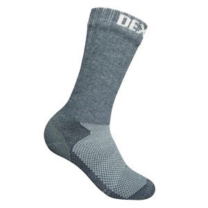 Nepremokavé ponožky DexShell Terrain Walking Sock Heather Grey - M