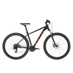 Horský bicykel KELLYS SPIDER 30 29" - model 2021 Black - S (17'') - Záruka 10 rokov