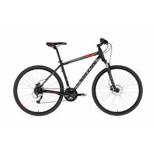 Pánsky crossový bicykel KELLYS CLIFF 90 28" - model 2021 Black Red - S (17'') - Záruka 10 rokov