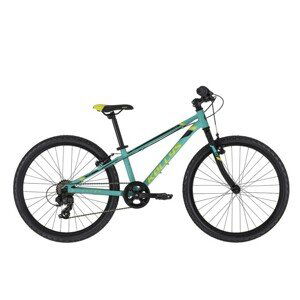 Juniorský bicykel KELLYS KITER 30 24" - model 2021 Turquoise - 11" - Záruka 10 rokov