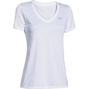 Dámske tričko Under Armour Tech SSV - Solid White - M