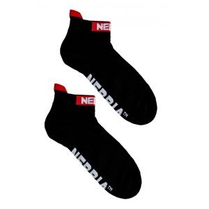 Členkové ponožky Nebbia "SMASH IT" 102 Black - 43-46