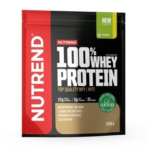 Práškový koncentrát Nutrend 100% WHEY Protein 1000g čokoláda-lieskový orech