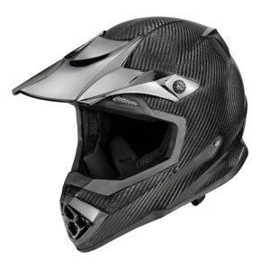 Motokrosová prilba W-TEC Crosscomp karbón lesk - S (55-56)