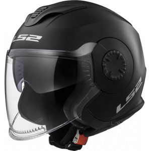 Moto prilba LS2 OF570 Verso Single Matt Black - S (55-56)