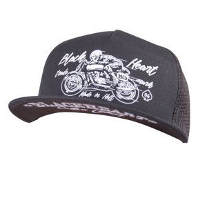 Šiltovka BLACK HEART Vintage Evil Trucker čierna