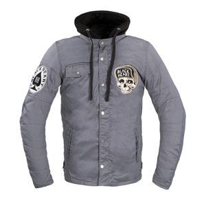 Pánska bunda W-TEC Black Heart Garage Built Jacket tmavo šedá - 3XL