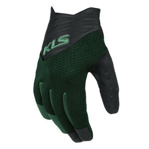 Cyklo rukavice Kellys Cutout Long zelená - XL