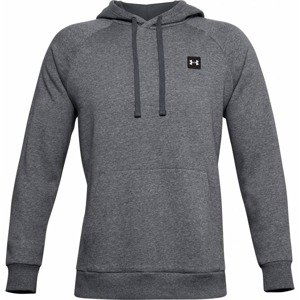 Pánska mikina Under Armour Rival Fleece Hoodie Pitch Gray Light Heather - S